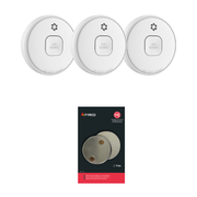 Budgetpakket met 3 Elro rookmelders en magnetische montageset