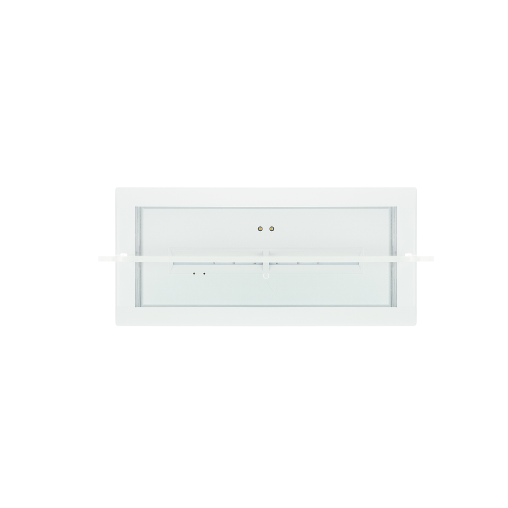 Zemper Diana Flat inbouwkader plafondmontage met hangpictogram
met noodverlichting